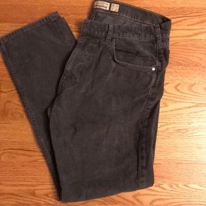 Patagonia Straight Fit Corduroy pants, forge grey